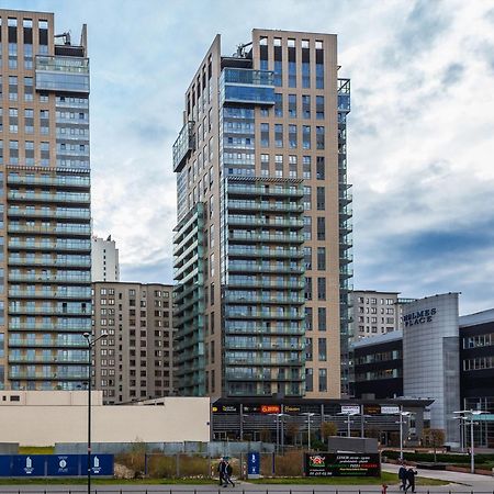Golden Apartments Warsaw - Big And Bright Apartment In Platinum Towers- Browary- Grzyb61A Exterior foto
